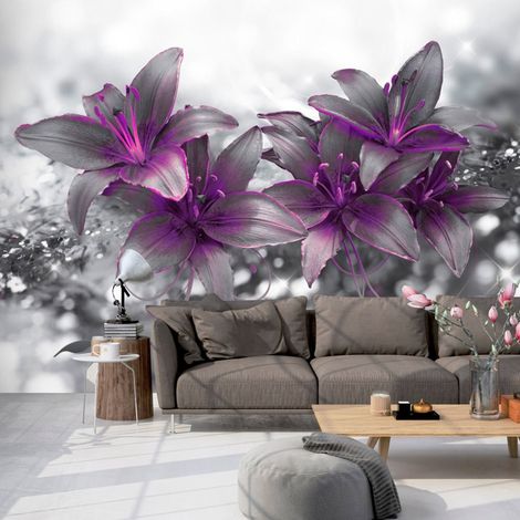 Papier peint secret du lys - 150 x 105 cm (1/4)