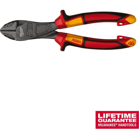 Milwaukee Tenaza cortante aislada titanio 180 mm (1/2)