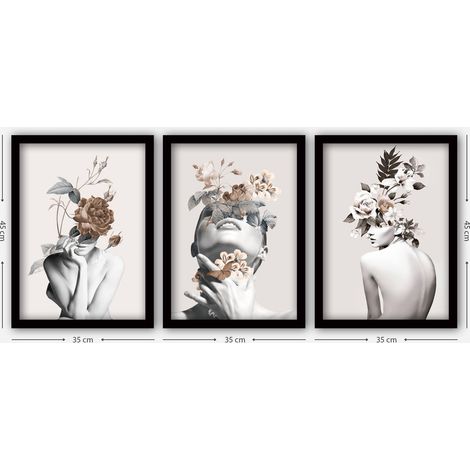 Arte murale incorniciata, cornice per foto Painting Multicolore (1/2)