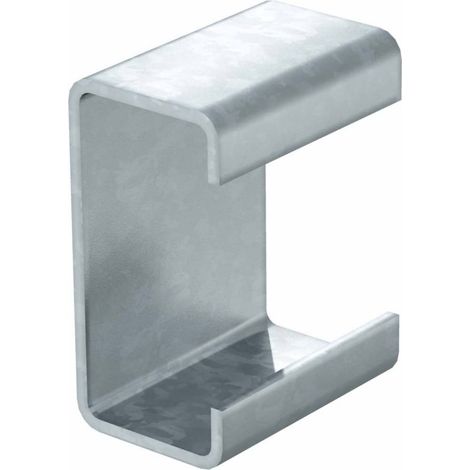 OBO Bettermann Entretoise pour utilisation dans US 7-tige 80x61x40 Acier galvanisé à chaud, 6416519 (1/2)