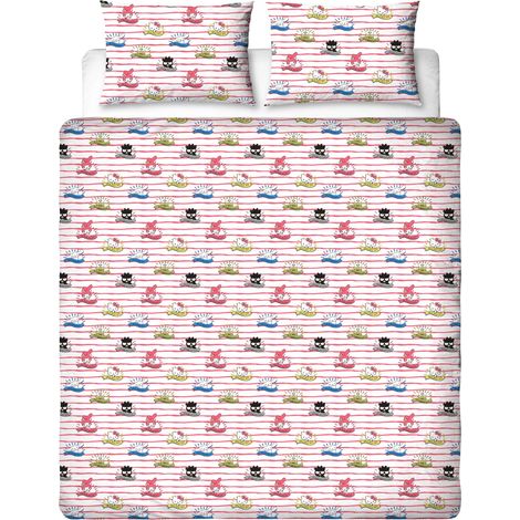 Parure de lit Double, Design Rare  Housse de Couette réversible Double Face, avec taies d'oreiller Assorties. (1/5)