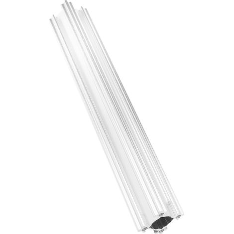 Profilé en aluminium à rainure en T 24mm, rail linéaire carré, accessoires robotiques, poutre carrée 310900240192