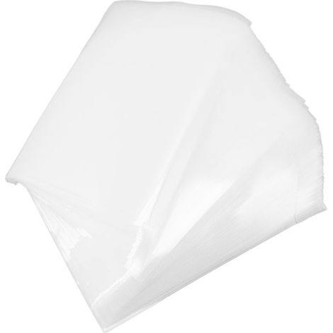 Rouleau de 100 sacs sous vide texturés en filet pour l'emballage alimentaire, idéal pour la conservation des fruits et légumes (17 x 25 cm). (1/5)