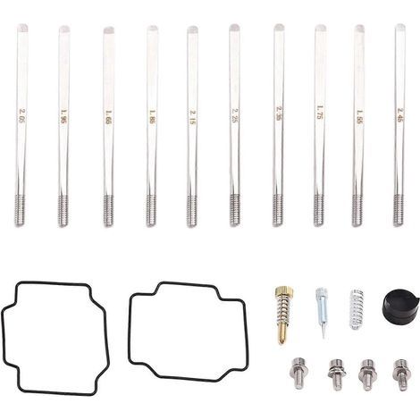 Kit de réparation de carburateur de moto, vis de réglage du ralenti et du mélange pour carburateur Lectron 2 temps (1/5)