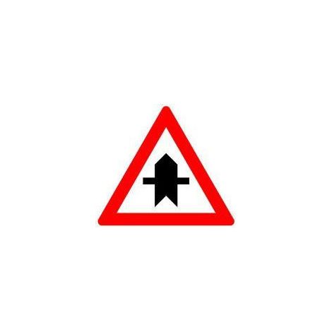 Panneau de signalisation triangle 900mm – Aluminium 2mm – Label RAL – Film réfléchissant RA2 – Priorité de passage – Sonstige