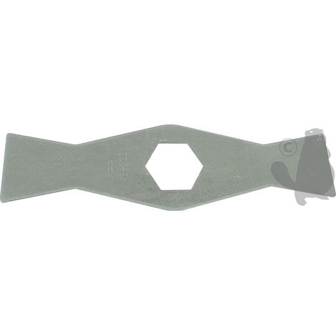 Anpassbarer Vertikutierer-Messer für Gutbrod Modell VS50 und MV504 – Länge: 183 mm, Ø: 27,5 mm. Ersetzt Original: 079.85.013