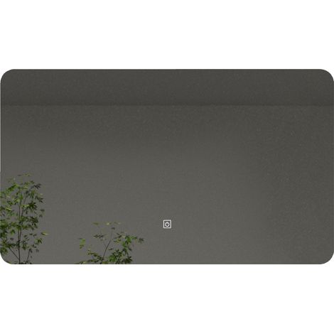 Kibath Espejo Led FOS 30W rectangular de 80 cm x 70 cm espejo 6000K (1/4)
