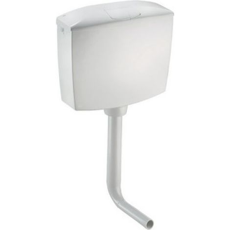 CASSETTA OLIVER A ZAINO MOD. SMERALDO DOPPIO SCARICO Bianca 3-6lt