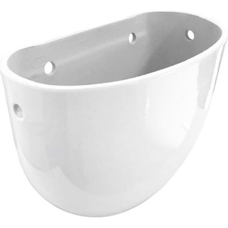 Cassetta scarico in ceramica bianca universale BARBOTTINA
