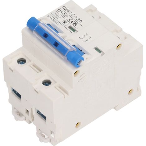 DC 2P DZ47Z 125 100A Miniatur-DIN-Schienen-Leistungsschalter mit Photovoltaik- und Solarschutz, 1000V, Blau (1/5)