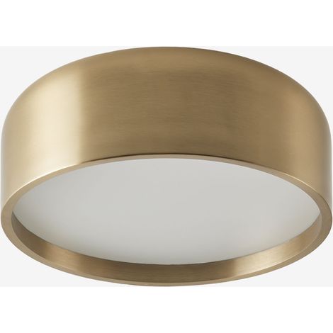Plafonnier de plafond en fer Glatzer SKLUM Doré