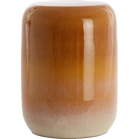 Table d'appoint Light & Living FRANCA céramique ocre-crème – (1/4)