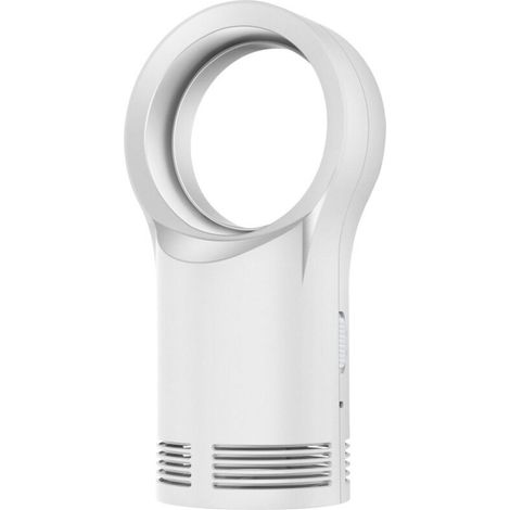 Mini-Keramik-Heizlüfter, 400 W, 3 Heizstufen, geeignet für Badezimmer, Büro, Wohnzimmer (weiß) (1/5)