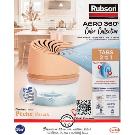 Absorber Aéro 360° 20m² Farbkollektion Pfirsich - Rubson