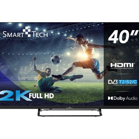 Smart-Tech 40FN01V3 TV 101,6 cm 40 pollici Full HD Grigio 250 cd m2