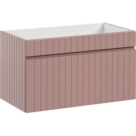 Waschtischunterschrank 80cm Zelie mit 1 Schublade, Rose (1/5)