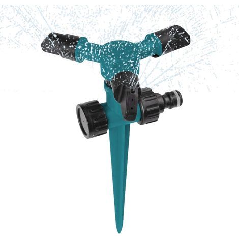 Arroseur brumisateur de Jardin,Irrigation Automatique à 360 degrés - Arroseur Uniforme d'irrigation d'Anti-Overspray de Couche d'eau pour la terrasse(Vert) (1/5)
