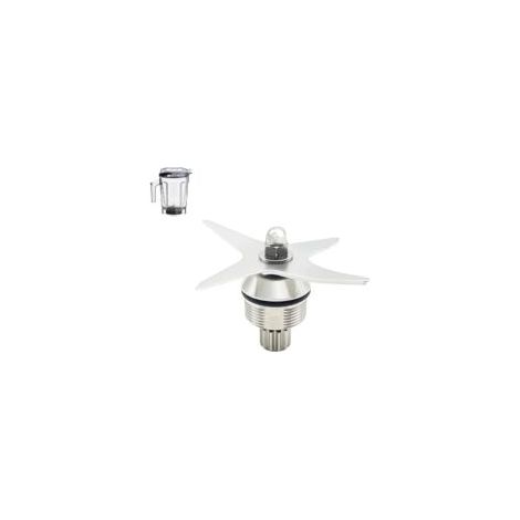 Applicable Compatible avec la lame de rechange Vitamix 105733 de 1814,4 g, convient aux modèles Asc-ent Series A3500 A2300 A2500 A3300, 105733-1, pièces de rechange compatibles avec le récipient à pro (1/5)