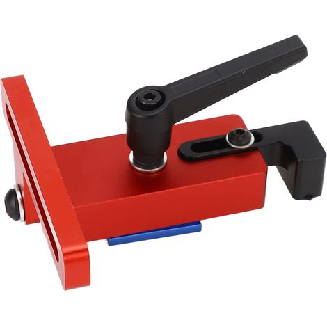Nutschienenstopper aus Aluminiumlegierung, griffig, verschleißfest, präziser 45°-Gehrungsschienenstopper (1/5)