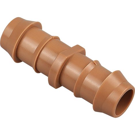 Kit d'accessoires pour irrigation goutte à goutte de 20 pièces : raccords droits et raccords cannelés pour tuyaux de 1/2 pouce.