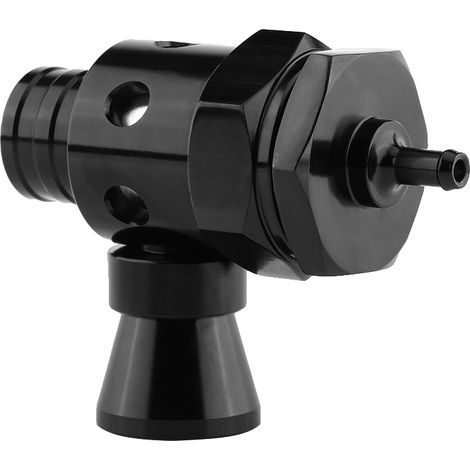 Turbo-Blow-Off-Ventil, Schwarz, Universal 25 mm, Auto-Turbo-BOV, Blow-Off-Ventil, Pfeifen, einstellbarer Sound-Simulator, Fake-Bump-Ventil (1/5)