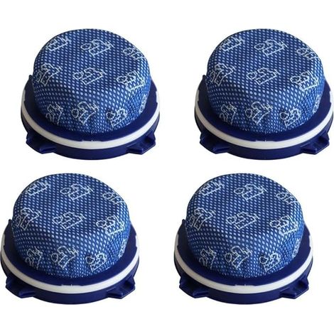 Lot de 4 Filtre de rechange pour aspirateurs Samsung Jet 75, Jet 75+, Jet 60 et VS9000RL DJ97-02649A pour filtre double couche haute efficacité, lavable et réutilisable (1/5)