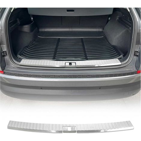 OMAC Protection de seuil de Coffre pour Škoda Kodiaq 2016-2024 2Pcs Acier Silver (1/5)
