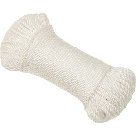 vidaXL Work Rope White 6 mm 500 m Polypropylene (1/5)