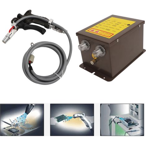 Plasmapistole, antistatische Luftpistole, Eliminator statischer Elektrizität, antistatischer Ionengenerator mit 4,6 kV Hochspannungsgenerator, europäischer Standard 220-240 V. (1/5)