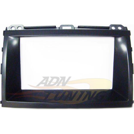 Facade autoradio 2DIN compatible avec Toyota Land Cruiser 03-07 - Sans Navigation