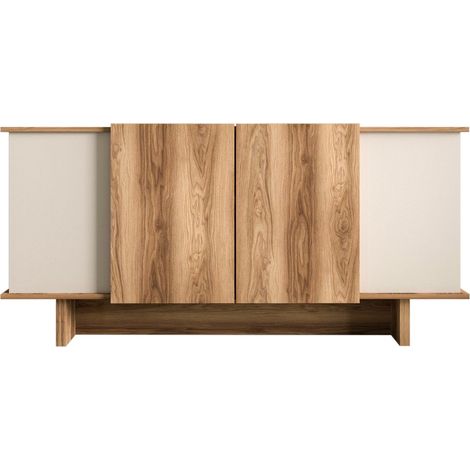 Anrichte aus Holz "Diana" - 180 x 40 x 81 cm - Beige