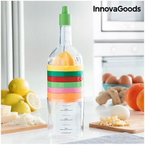 Botella con Utensilios de Cocina 8 en 1 InnovaGoods (8 Piezas) Multicolor