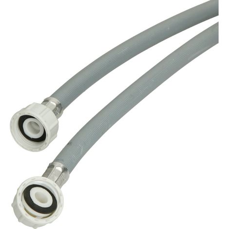 Tuyau d'alimentation plastique 3/8’’ 4000 mm, raccords 3/4’’