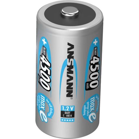 Ansmann maxE HR14 Batteria ricaricabile 1/2 Torcia (C) NiMH 4500 mAh 1.2 V 1 pz. (1/4)