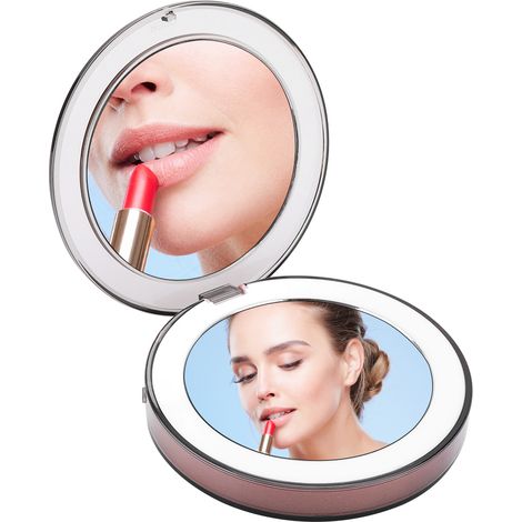 Rasoir Électrique Mini Visage, Épilateur Portable Femme, Rasoir Sec Humide Réutilisable (1/5)