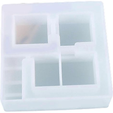 Handgefertigte Seifen- und Kerzenform aus Harz, Schalenform, Blumentopfform, Silikonform