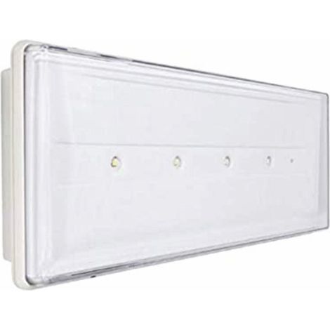 Lampada D'Emergenza A Parete A Led Stile+ 18W  ( Beghelli Cod. 19501 ) (1/6)