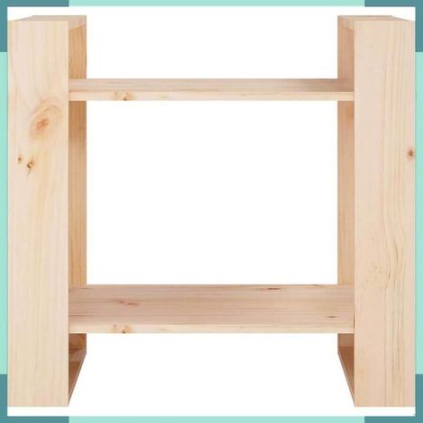 813874 Bibliothèque/Séparateur de pièce 60x35x57 cm Pin massif (1/5)