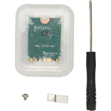 Carte Wi-Fi tri-bande 2,4 GHz 5 GHz 6 GHz technologie OFDMA WIFI 6E AX210NGW réseau sans fil pour Win 11 (1/5)