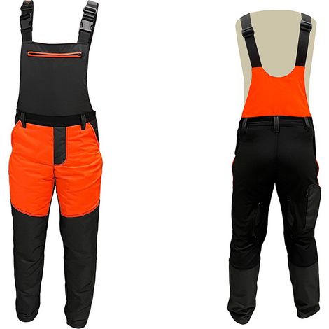 PATTONES - Peto protector desbrozadora bielástico AV ventilado Talla 2XL