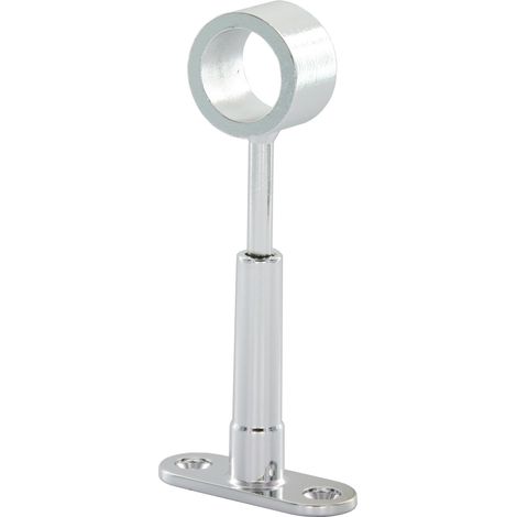 REGGITUBO CENTRALE TONDO REGOL D 18 MM CROMATO- 24,0 pz