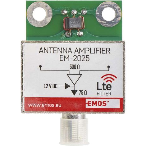 EMOS Antennenvorverstärker 25dB VHF/UHF, J5802 (1/5)