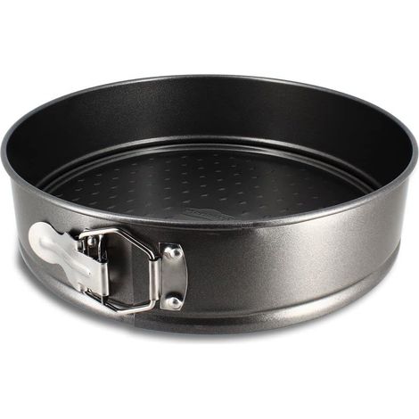 1 Moule à manqué, fond amovible, acier carbone antiadhésif, 26cm, pour four (1/5)