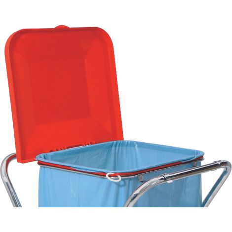 Couvercle Plastique Rouge-1610/L - Guialto