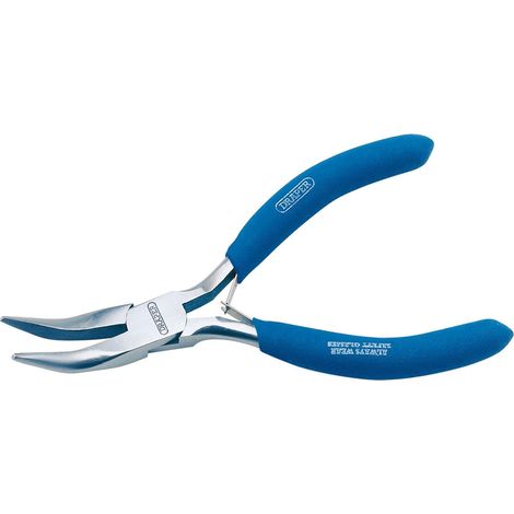 Pince à bec coudé en acier carbone 60742, 125 mm (1/3)