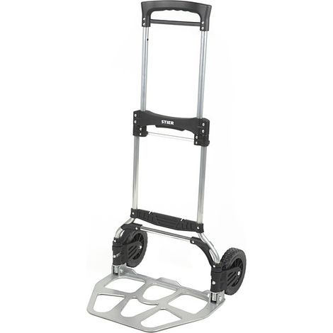 [GEBRAUCHT] B-Ware Stier Sackkarre Transportwagen Aluminium Klappkarre 120kg Tragkraft Vollgummi