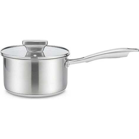 Pentola in acciaio inox con coperchio, 16 cm, 1,7 l, Maestro MR-3521-16S (1/4)