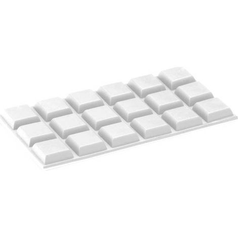 Paracolpi Adesivo Inofix cm.12X12 Cf.18Pz Bianc
