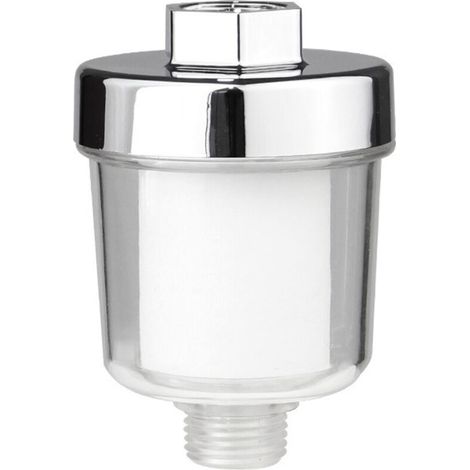 Filtre de douche adoucisseur d'eau, filtre à eau de douche avec 2 cartouches de rechange – Adoucisseur d'eau filtre pour eau dure (1/5)