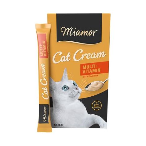 Miamor Cat Cream Pasta Multivitaminico per gatti 6x15g